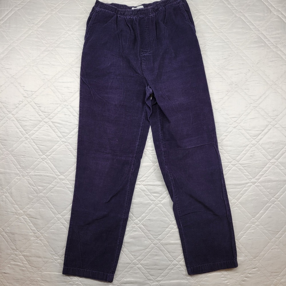Cabin Creek 100% cotton dark blue corduroy pull‎ on pants size 12T